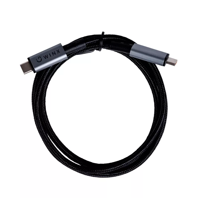 WINX LINK Pro Type-C 1m kaapeli 100W PD USB 2.0 480Mbps musta