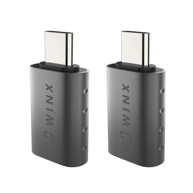 WINX LINK Simple Type-C - USB -adapteri, kaksipakkaus