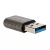 WINX LINK Simple USB-Type-C-adapteri kaksipakkaus (USB-A-uros USB-C-naaras, 5Gbit/s, 15W, Space Grey, 2 kpl:n pakkaus)
