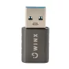 WINX LINK Simple USB-Type-C-adapteri kaksipakkaus (USB-A-uros USB-C-naaras, 5Gbit/s, 15W, Space Grey, 2 kpl:n pakkaus)
