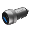 WINX POWER Fast 89W autolaturi - USB-C PD 67W + USB-A QC 18W, musta
