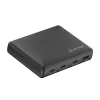 WINX POWER Ultra 140W GaN -pöytälaturi - 2x USB-C PD 100W + USB-A QC 22.5W, musta