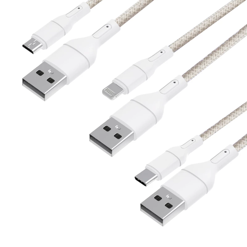 WINX USB-C - USB-A lataus- ja datakaapeli 1,2 m musta