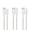 WINX USB-C - USB-A lataus- ja datakaapeli 1,2 m musta