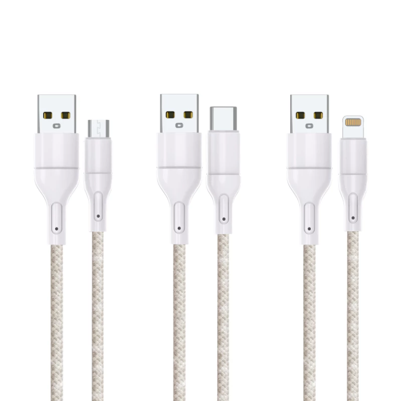 WINX USB-C - USB-A lataus- ja datakaapeli 1,2 m musta