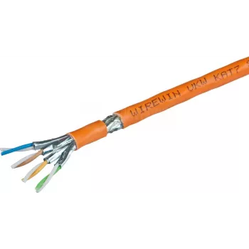 Wirewin VKW SFTP K7 LSOH3 1000SXB Cat.7 S/FTP -verkkokaapeli, 1000 m, oranssi