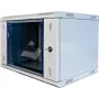 Wirewin WCAB PS2 600X450X15U seinäasennettava rack 15U harmaa