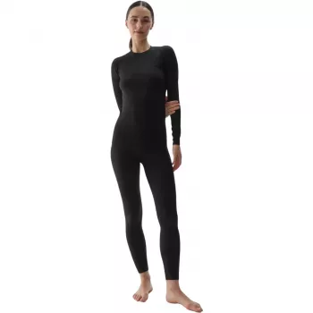 Naisten termoaktiivinen t-paita 4F F176 Deep Black Allover XS/S