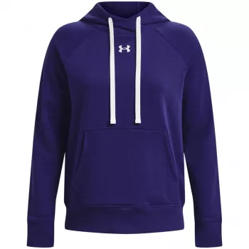 Naisten Under Armour Rival Fleece HB huppari Midnight Navy/White