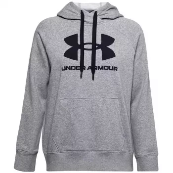Under Armour naisten Rival Fleece Logo huppari Mod Gray