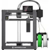 WonderMaker ZR 3D-tulostin Wi-Fi, 300 x 300 x 300 mm rakennustila, 4-väritulostus, metallirunko, harmaa