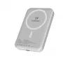 Wozinsky 10 000 mAh magneettinen varavirtalähde valkoinen