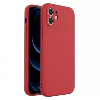 Wozinsky Apple iPhone XS Max silikonikotelo punainen