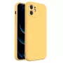 Wozinsky Apple iPhone XS Max silikonikotelo keltainen