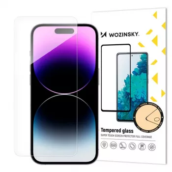 Wozinsky 9H karkaistu lasi -näytönsuoja Apple iPhone 15 Plus:lle, läpinäkyvä