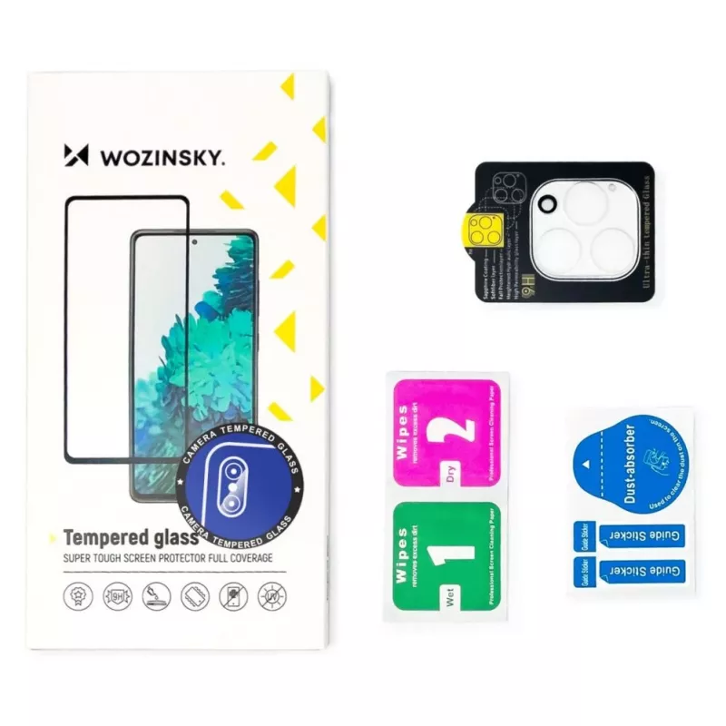 Wozinsky Full Camera Glass karkaistu lasi Google Pixel 6a:lle 9H