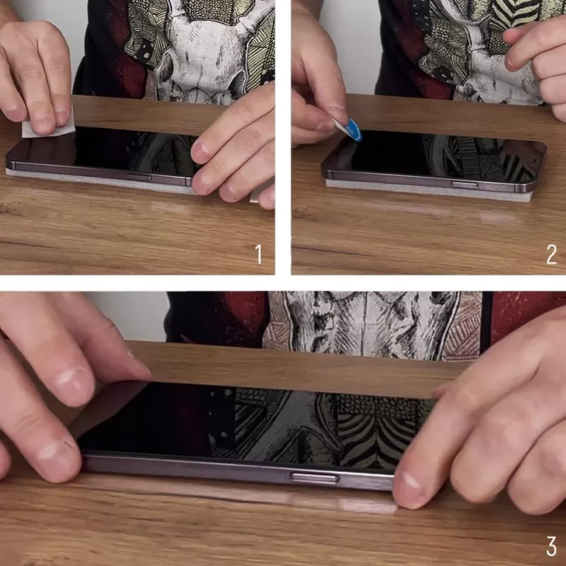 Wozinsky Full Glue karkaistu lasi Samsung Galaxy S23, 2 kpl:n pakkaus