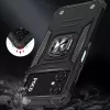 Wozinsky Ring Armor -kotelo Google Pixel 7 Pro - panssaroitu kotelo magneettisella sormirenkaalla - musta