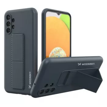 Wozinsky Samsung Galaxy A13 5G -jalustakotelo silikoni stand cover Navy Blue