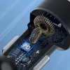 Wozinsky WDCCAC USB-C USB-A 36W autolaturi - musta