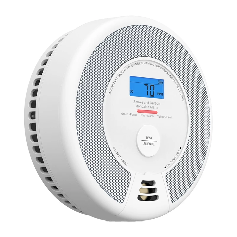 X-SENSE SC07-WX älykäs Wi-Fi savu- ja häkävaroitin 10 vuoden litiumakulla