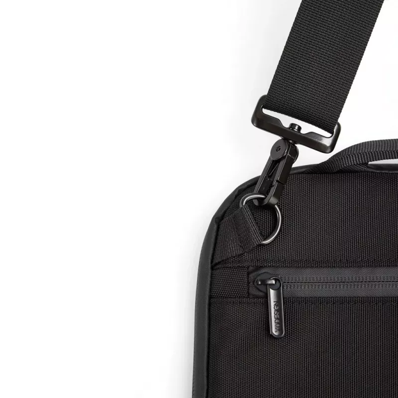 XD Design Executive 14 tuuman kannettavatietokonelaukku kierrätetty PET musta