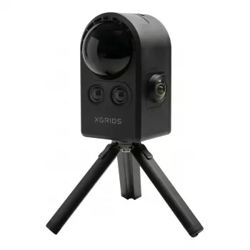 XGRIDS PortalCam Premium Kit – 2K QHD älykodin turvakamera tekoälytunnistuksella, Dual-Band-WLAN, IP65-säänkestävä, akkukäyttöinen, yhteensopiva Alexan ja Google Assistantin kanssa