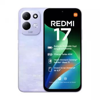Xiaomi Redmi 17 4GB/128GB Dual SIM 4G NFC -älypuhelin, Lotus Purple MZB0PJOEU