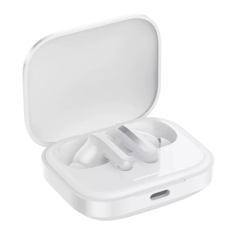 Xiaomi Redmi Buds 5 True Wireless nappikuulokkeet hybridi ANC:llä, valkoinen