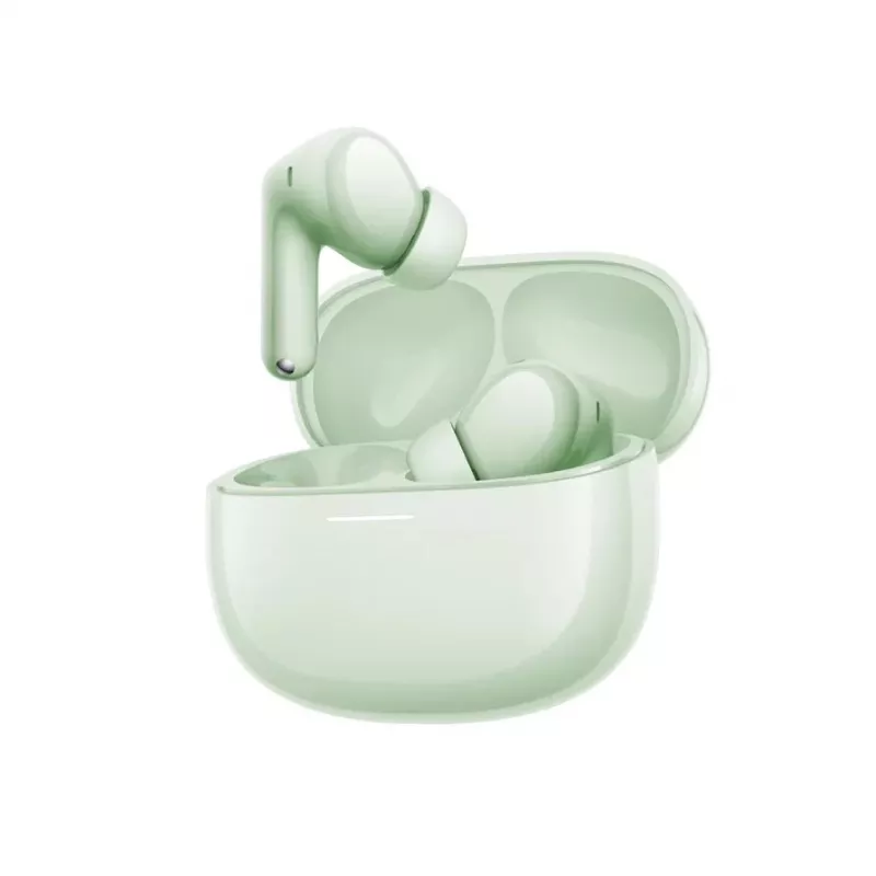 Xiaomi Redmi Buds 8 True Wireless -nappikuulokkeet, Forest Green, ANC, Hi-Res, IP54, Bluetooth 5.3, 38h akku