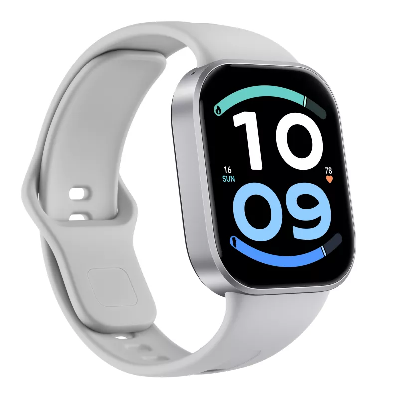 Xiaomi Redmi Watch 6 Active Matte Silver älykello AMOLED-näytöllä, GPS, Bluetooth-puhelut, 14 päivän akku