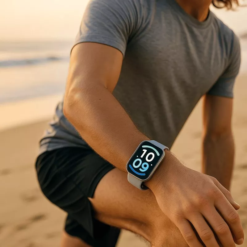 Xiaomi Redmi Watch 6 Active Matte Silver älykello AMOLED-näytöllä, GPS, Bluetooth-puhelut, 14 päivän akku
