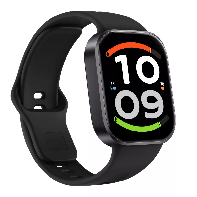 Xiaomi Redmi Watch 6 Active älykello, 1,85 tuuman AMOLED, Bluetooth-puhelut, Midnight Black