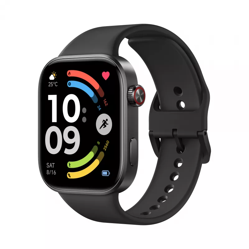 Xiaomi REDMI Watch 6 -älykello GPS AMOLED 2,07 inch vesitiivis Obsidian Black