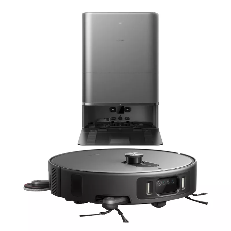 Xiaomi Robot Vacuum 6 Max robotti-imuri Omni-asemalla, 35000 Pa, harmaa