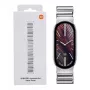 Xiaomi Smart Band 10 asymmetrinen metalliranneke – hopea