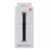Xiaomi Smart Band 10 neulottu silkkinen ranneke - eebenmusta