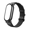 Xiaomi Smart Band 10 neulottu silkkinen ranneke - eebenmusta