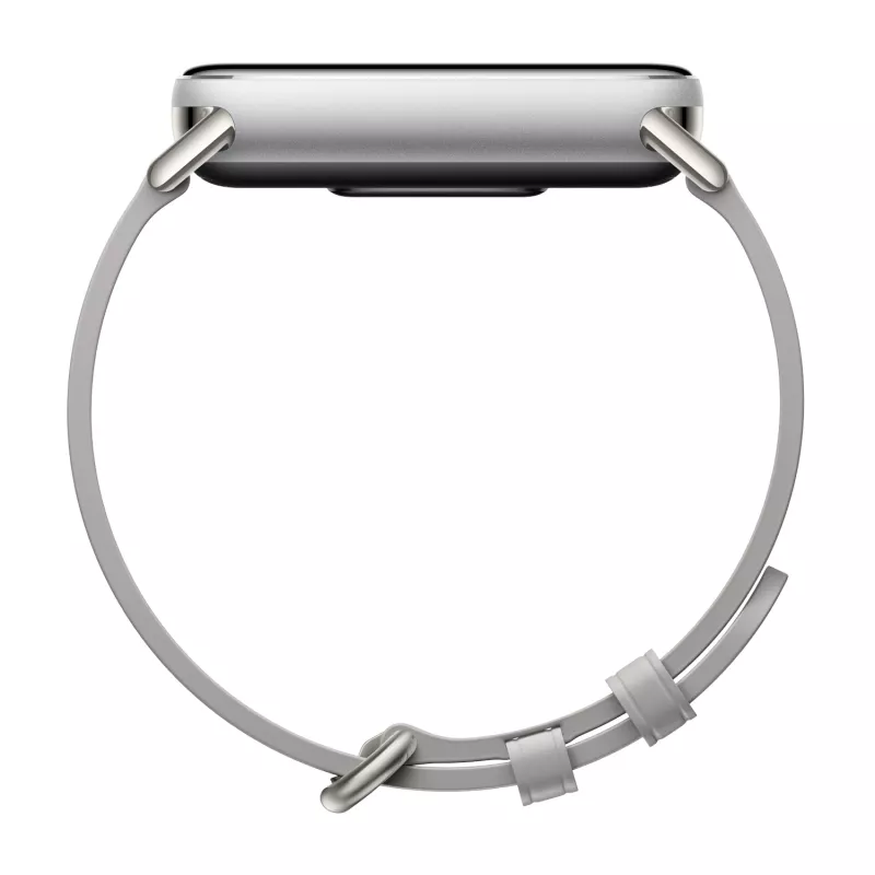 Xiaomi Smart Band 10 nahkaranneke - harmaa