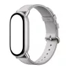 Xiaomi Smart Band 10 nahkaranneke - harmaa