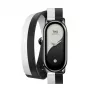 Xiaomi Smart Band 8 kaksinkertainen kääntöranneranneke - musta ja valkoinen