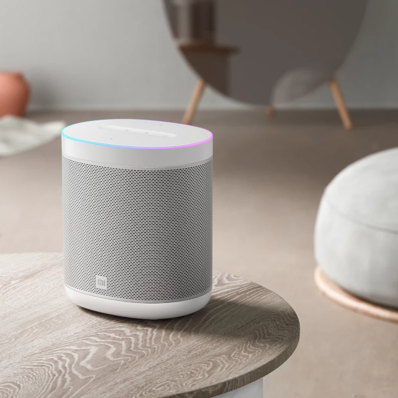 Xiaomi älykaiutin Google Assistantilla, Chromecastilla, IR-kaukosäätimellä ja LED-kellolla - musta