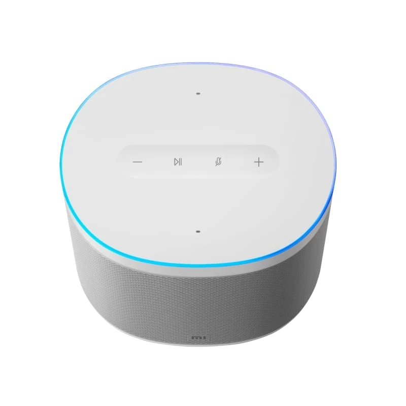 Xiaomi älykaiutin Google Assistantilla, Chromecastilla, IR-kaukosäätimellä ja LED-kellolla - musta