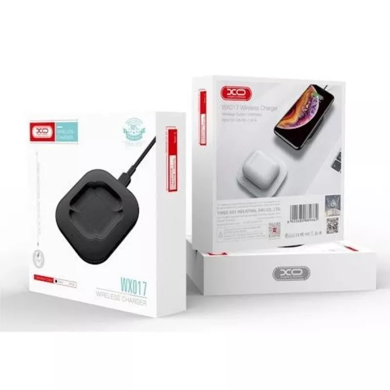XO AirPods 2 - AirPods Pro -langaton laturi WX017 valkoinen