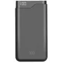 XQISIT varavirtalähde 12 000 mAh pikalataus musta XQISIT 37828