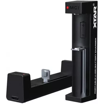 XTAR MC1 USB-C yhden paikan litiumioniakkulaturi