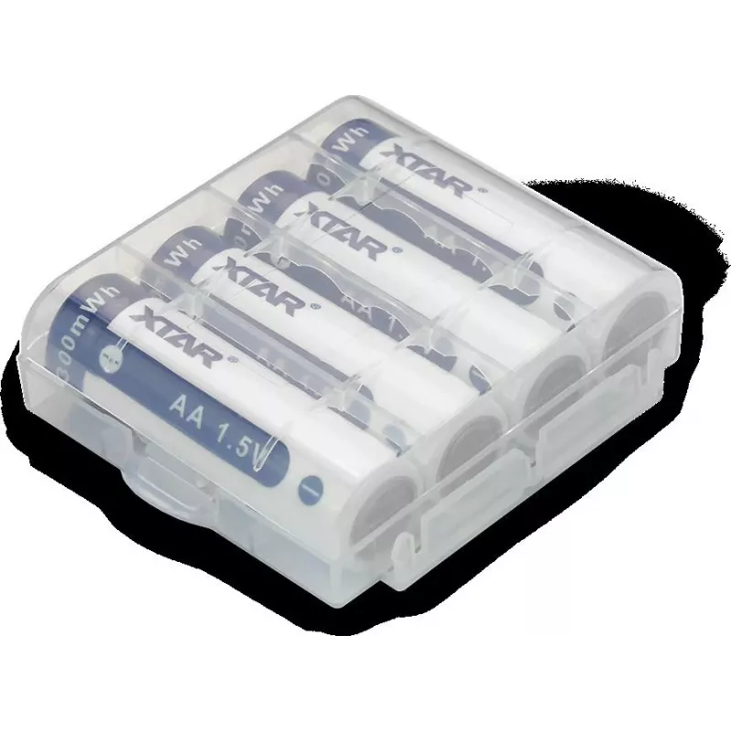 XTAR R6 AA 1.5V Li-ion 2000mAh akut (4 kpl:n pakkaus)