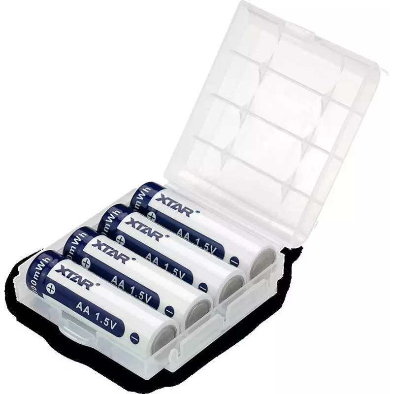 XTAR R6 AA 1.5V Li-ion 2000mAh akut (4 kpl:n pakkaus)