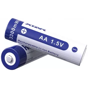 XTAR R6 AA 1.5V Li-ion 2000mAh akut (4 kpl:n pakkaus)