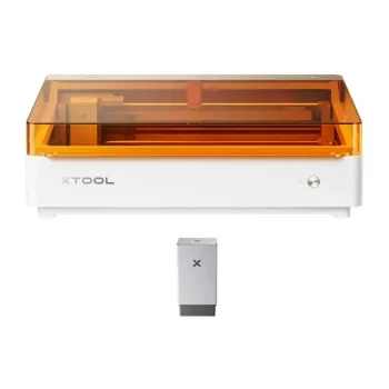 XTOOL M2 Standard 20W laserkaiverrin ja -leikkuri 16MP kameralla, 380x300mm työalue, automaattitarkennus, Wi-Fi & USB